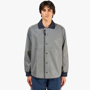 adidas originals x blondey coach jacket - reflective silver